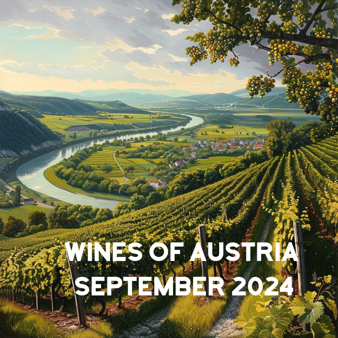 Austrian Wines Tasting Kit - LIVE September 2024 then ON DEMAND Tasting pack The Online Wine Tasting Club 