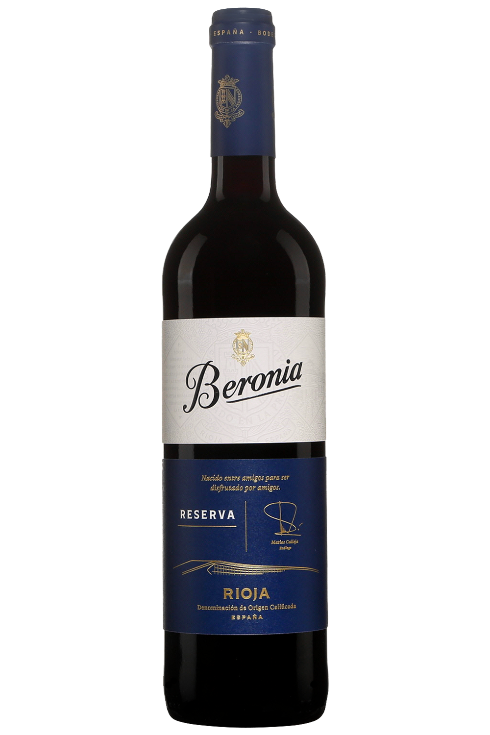 Beronia Reserva 2017, DOCa Rioja, Spain Wine Bottle Gonzalez Byass 