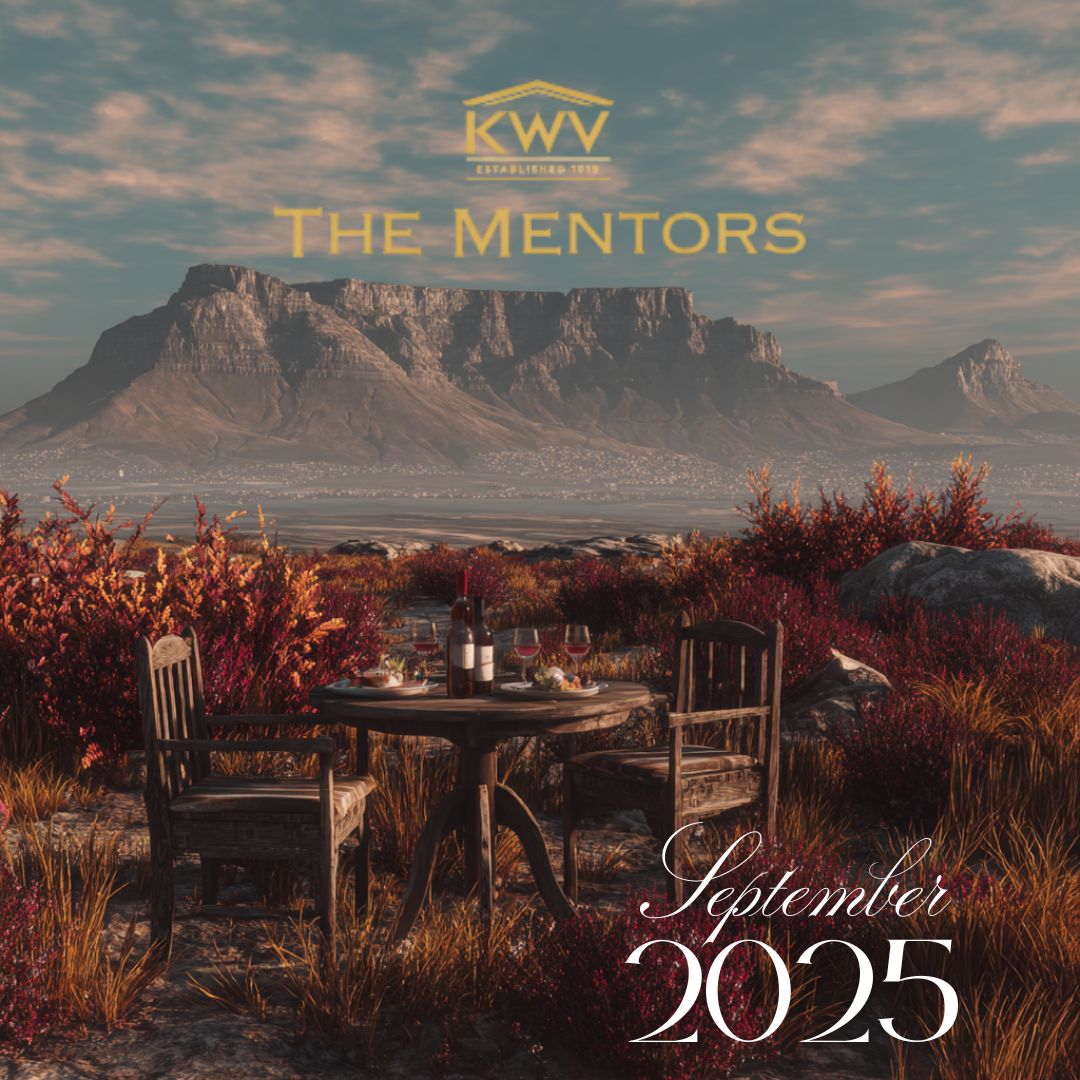 KWV 'The Mentors' Masterclass Tasting Pack - LIVE September 2025 then ON DEMAND Tasting pack The Online Wine Tasting Club