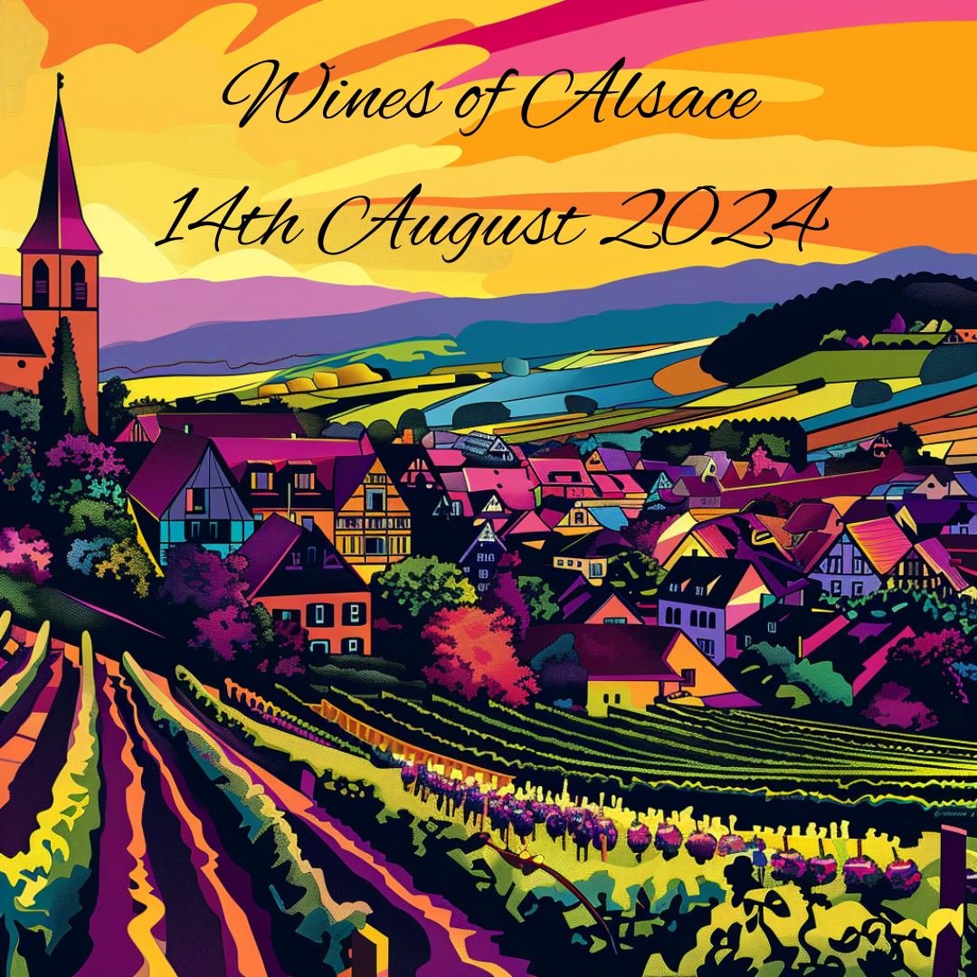 Wines of Alsace Tasting Kit - LIVE 14th August 2024 then ON DEMAND Tasting pack The Online Wine Tasting Club 