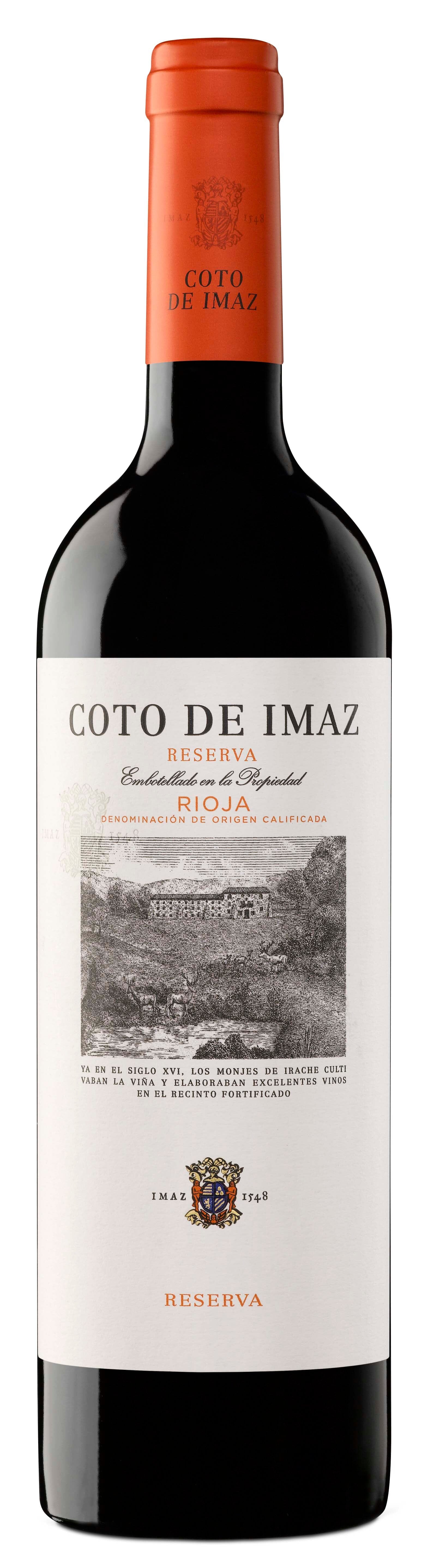 El Coto, "Coto de Imaz", Rioja Reserva Wine Bottle Liberty Wines 