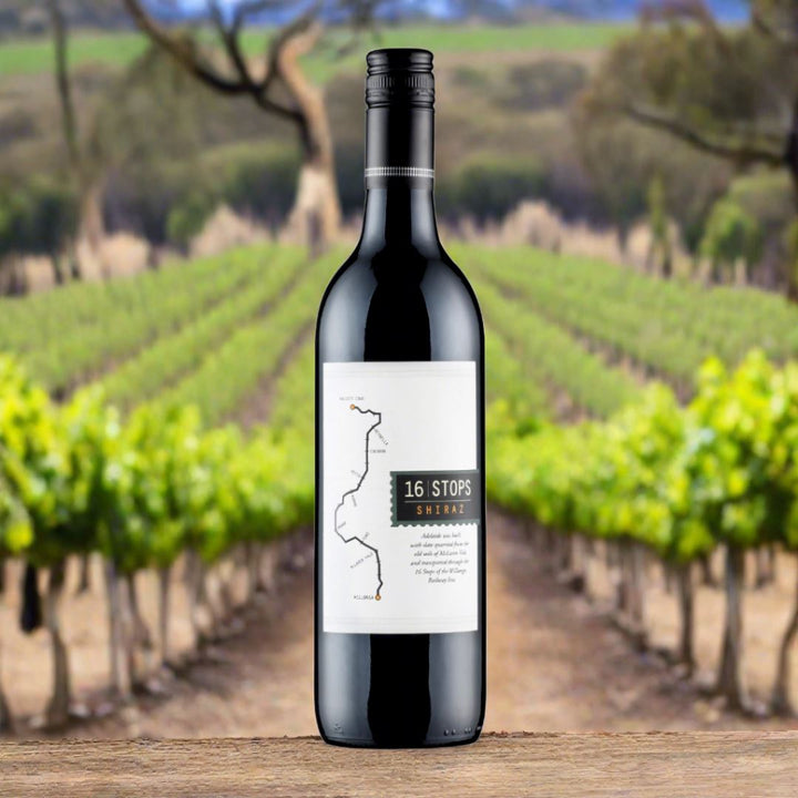 16 Stops, Shiraz, South Australia Wine Bottle Liberty Wines 