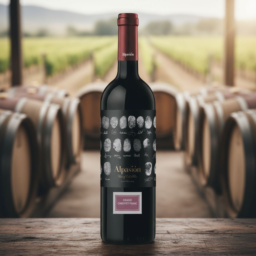 Alpasion,Grand Cabernet Franc Wine Bottle Enotria 