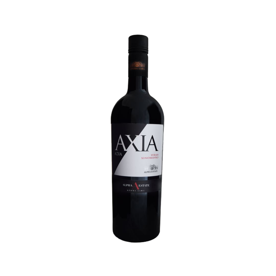 Alpha Estate, 'Axia', Syrah., Xinomavro Wine Bottle The Online Wine Tasting Club 