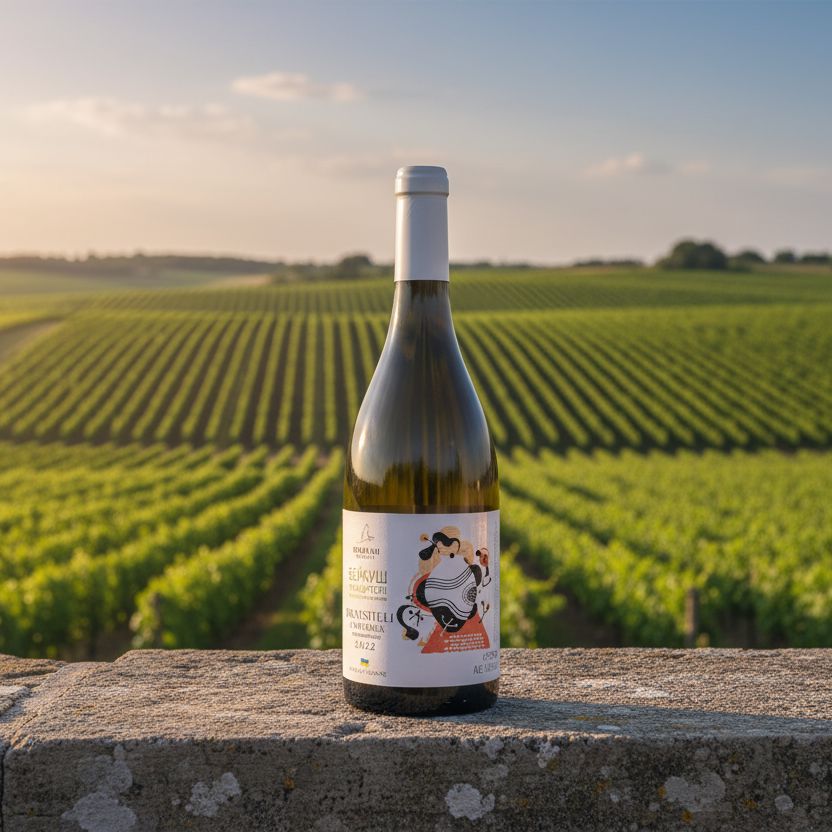 Beykush Winery Rkatsiteli Amphora Wine Bottle Ukraine Wine Company 