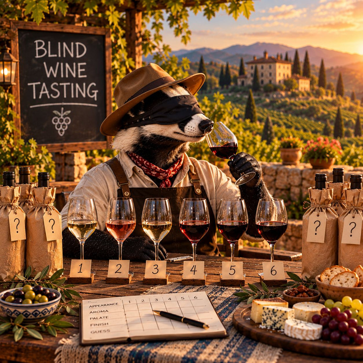 Blind Tasting Special - LIVE December 16th 2026 8pm - Then ON DEMAND Tasting pack The Online Wine Tasting Club 