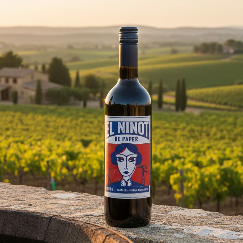 Bodegas Murviedro, 'El Ninot de Paper,' Garnacha, Syrah, Monastrell Wine Bottle Boutinot 
