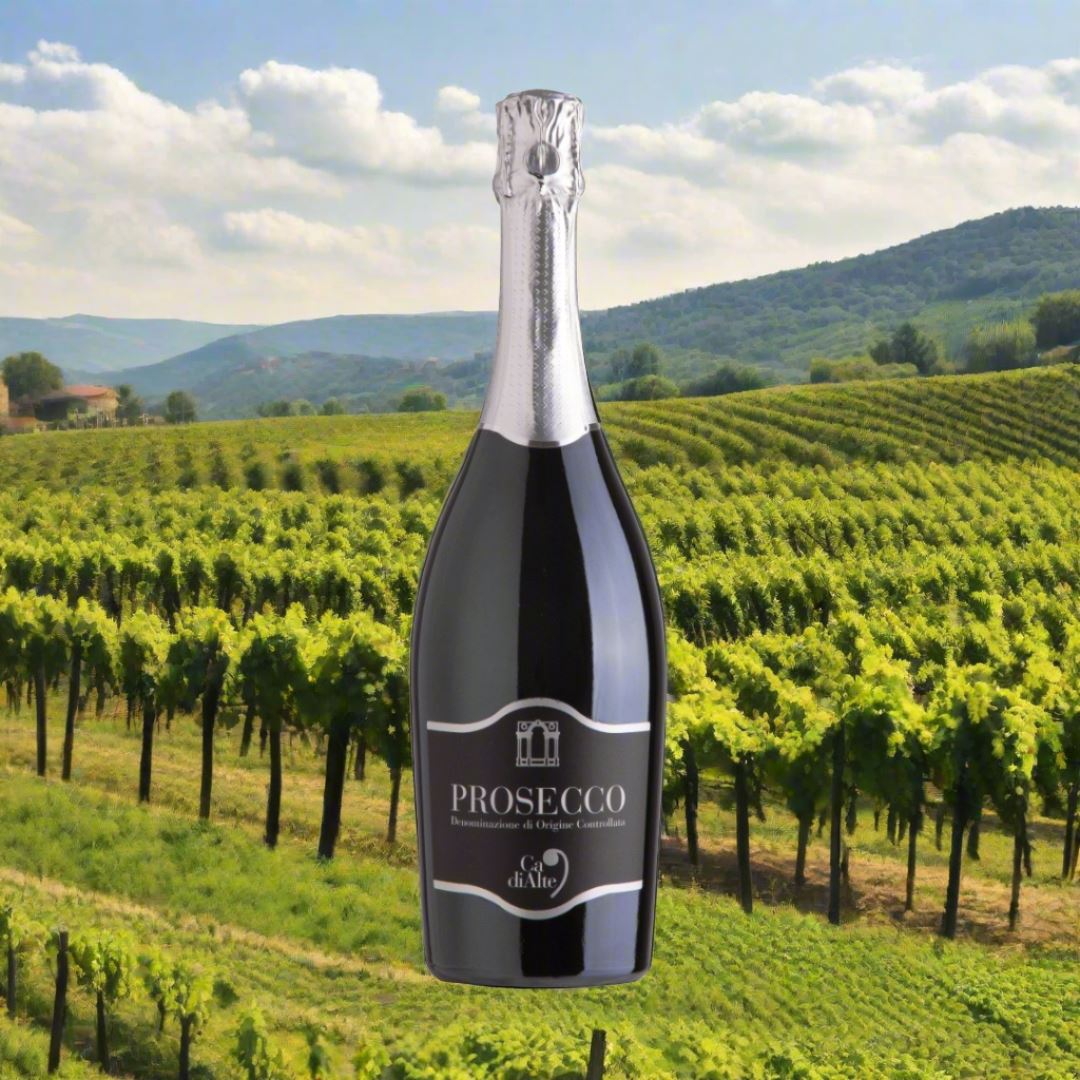 Ca di Alte, Prosecco Wine Bottle Liberty 