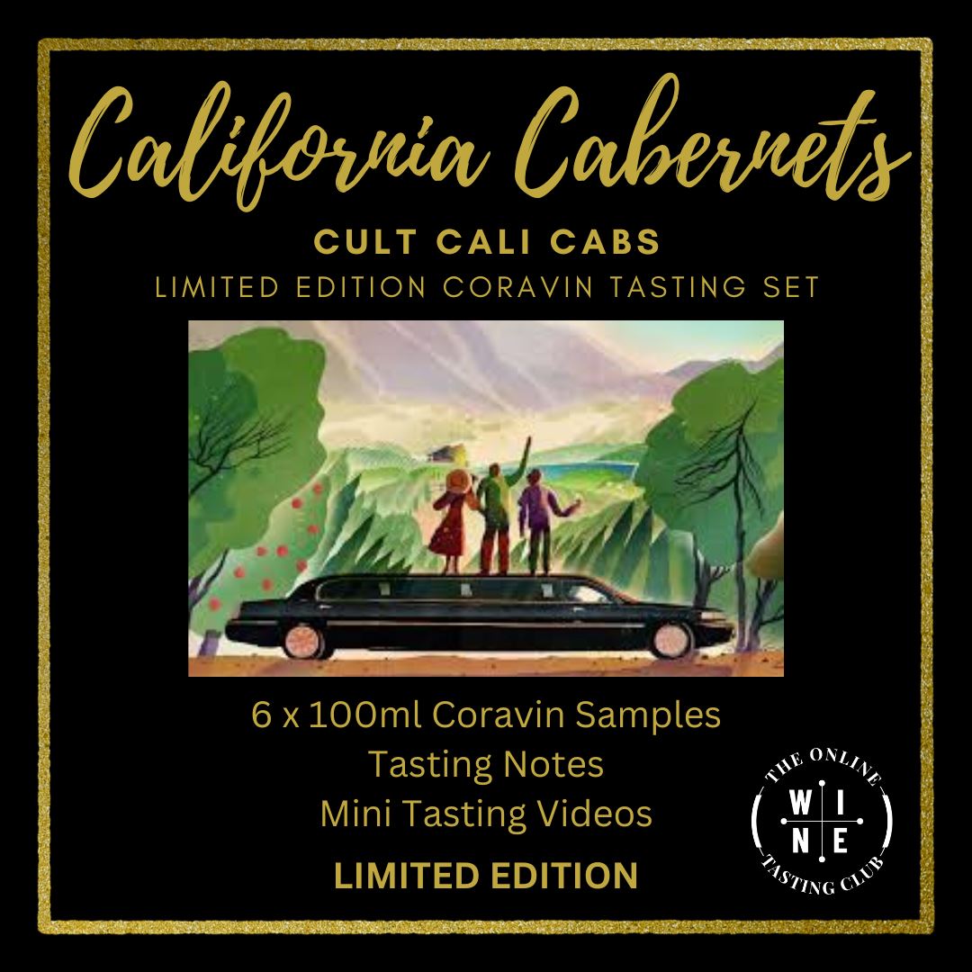 California Cabernets - Limited Edition Coravin Tasting Set Tasting pack The Online Wine Tasting Club 