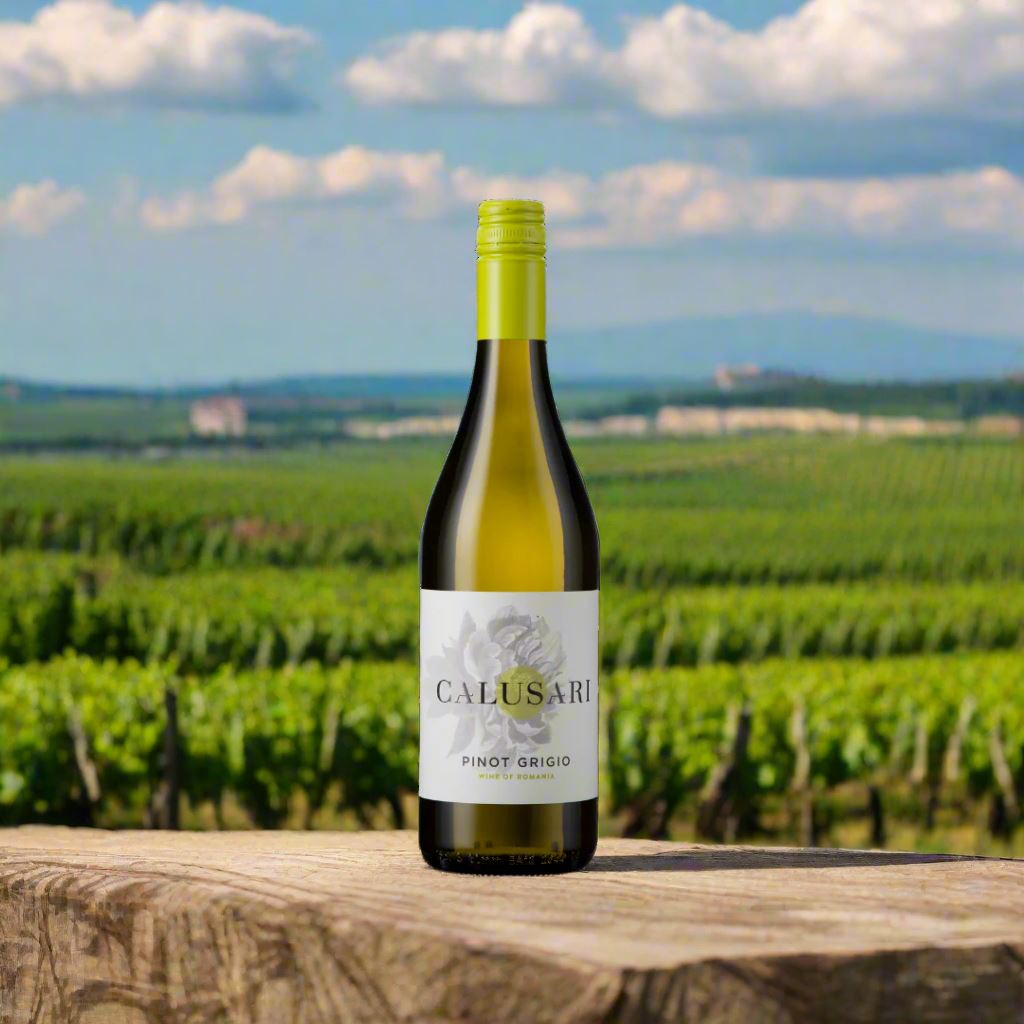 Calusari, Pinot Grigio 6 Bottle Case The Online Wine Tasting Club 