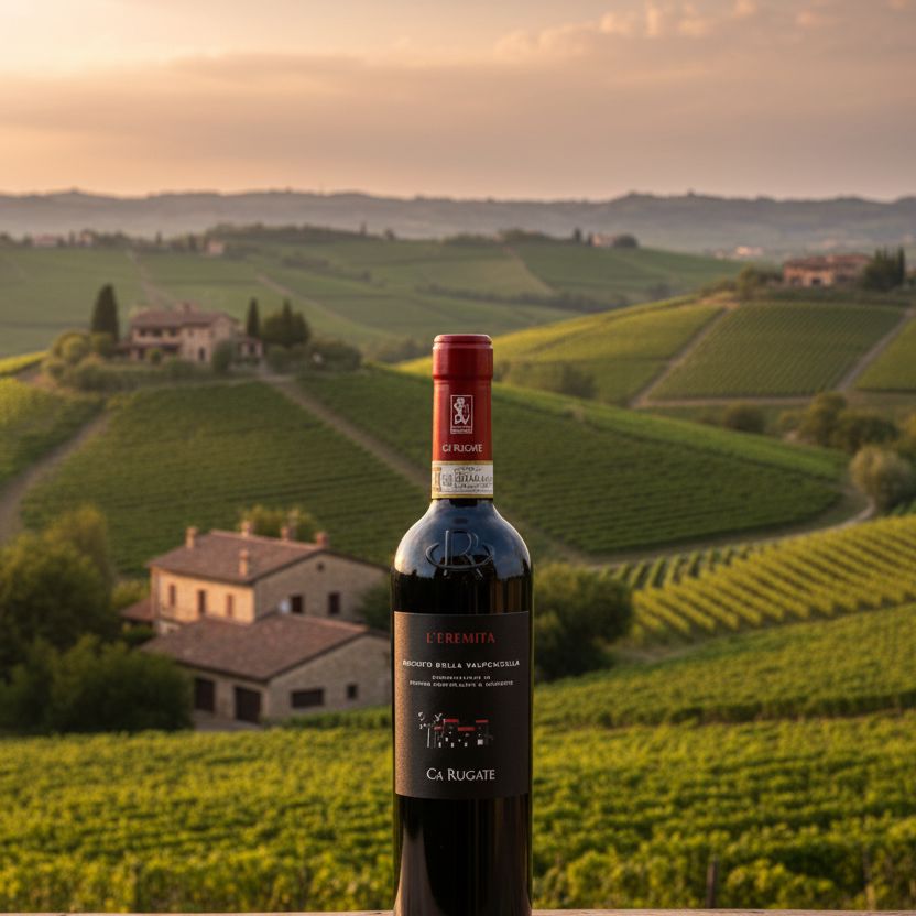Ca'Rugate, 'L'Eremita,' Recioto della Valpolicella Wine Bottle Hallgarten Wines 