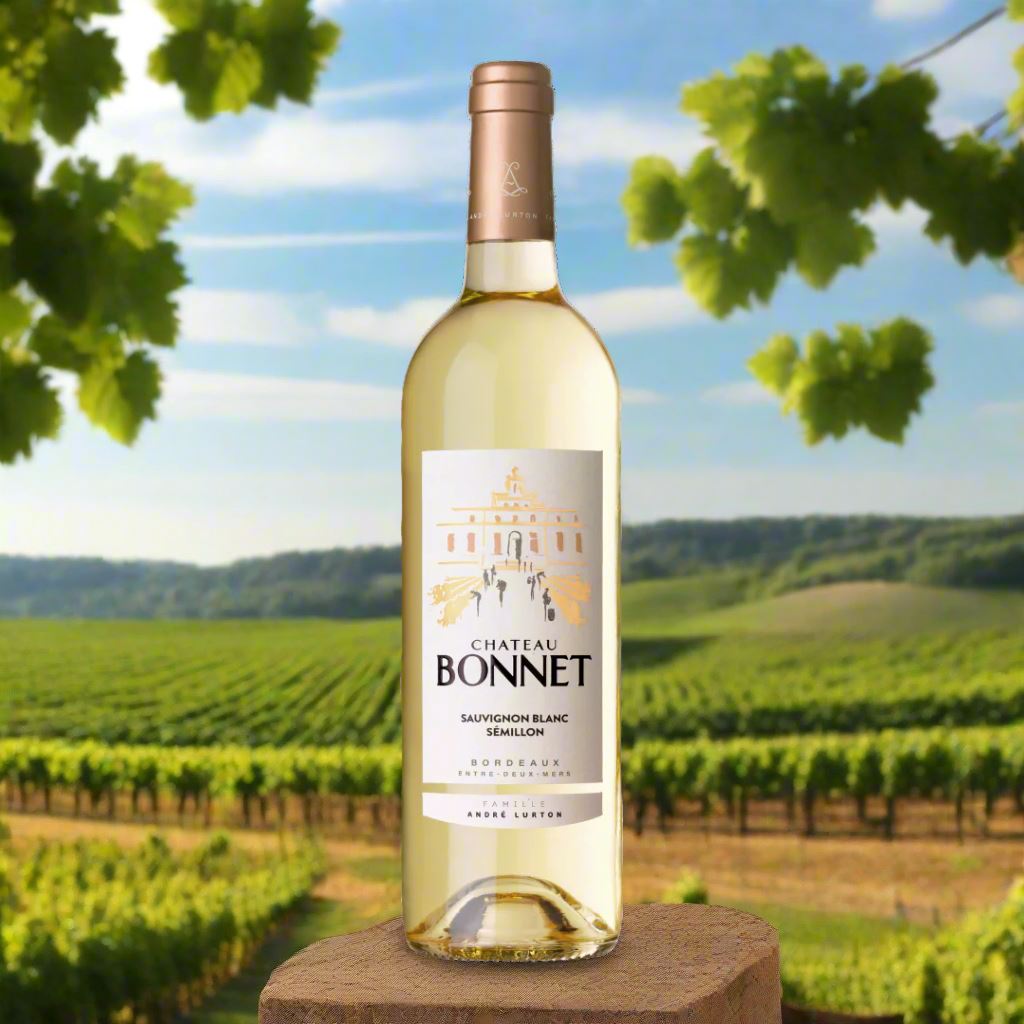 Chateau Bonnet, Sauvignon, Semillon, Bordeaux, France Wine Bottle North South Wines 