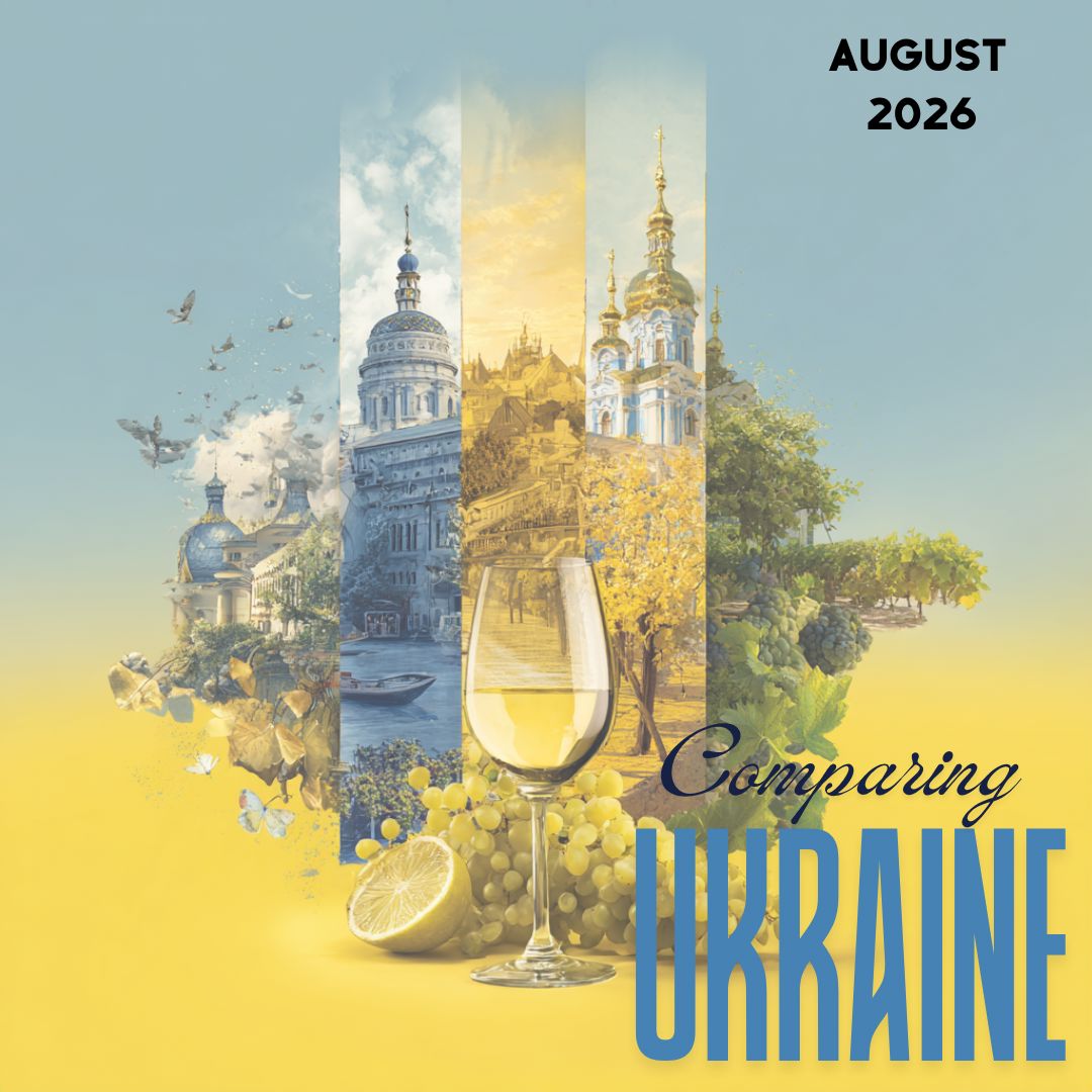 Comparing Ukraine - LIVE August TBC 2026 8pm - Then ON DEMAND Tasting pack The Online Wine Tasting Club 