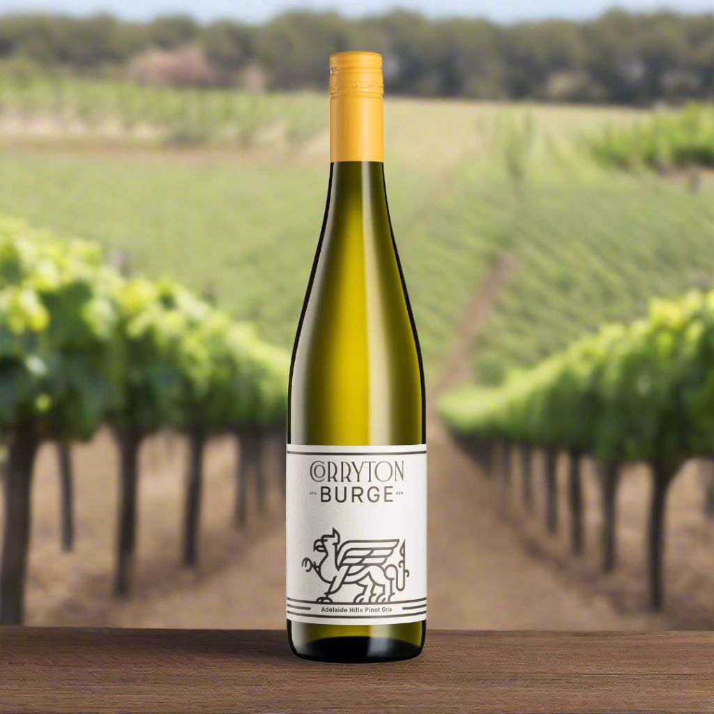 Corryton Burge, Pinot Gris Wine Bottle ABS WInes 