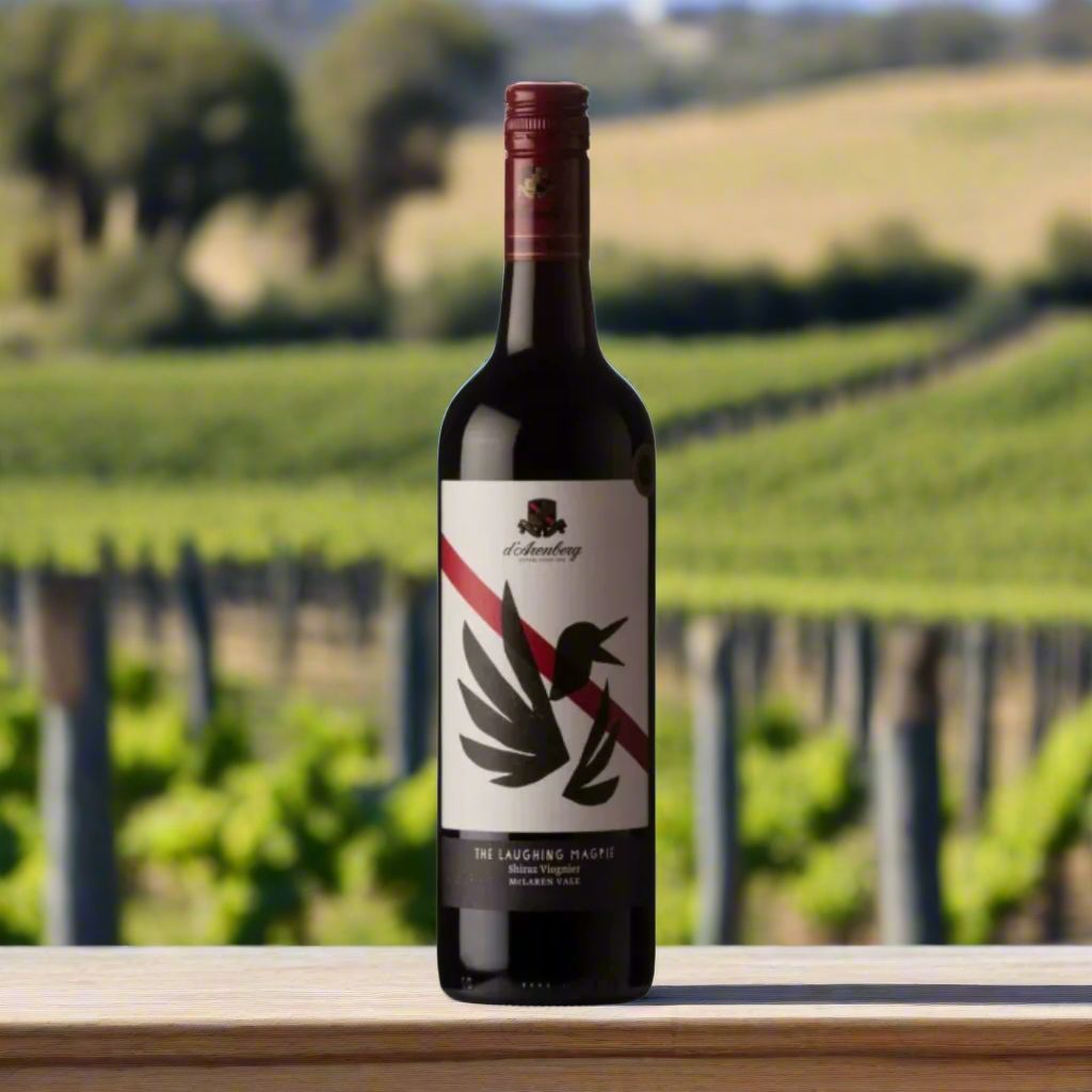 D'Arenberg, 'The Laughing Magpie,' Shiraz / Viognier Wine Bottle Enotria 