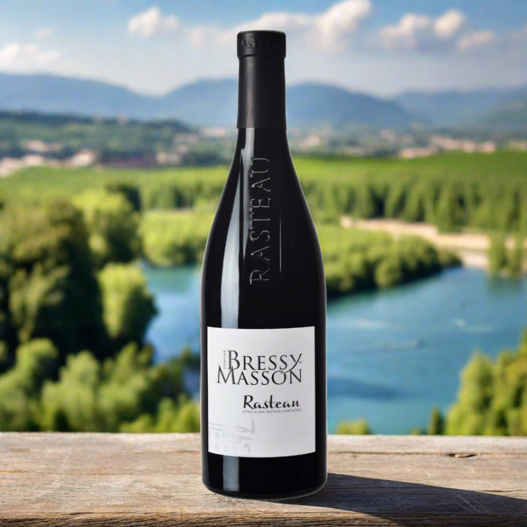 Domaine Bressy-Masson, Grenache blend, Rasteau, Rhone, France Wine Bottle Liberty 