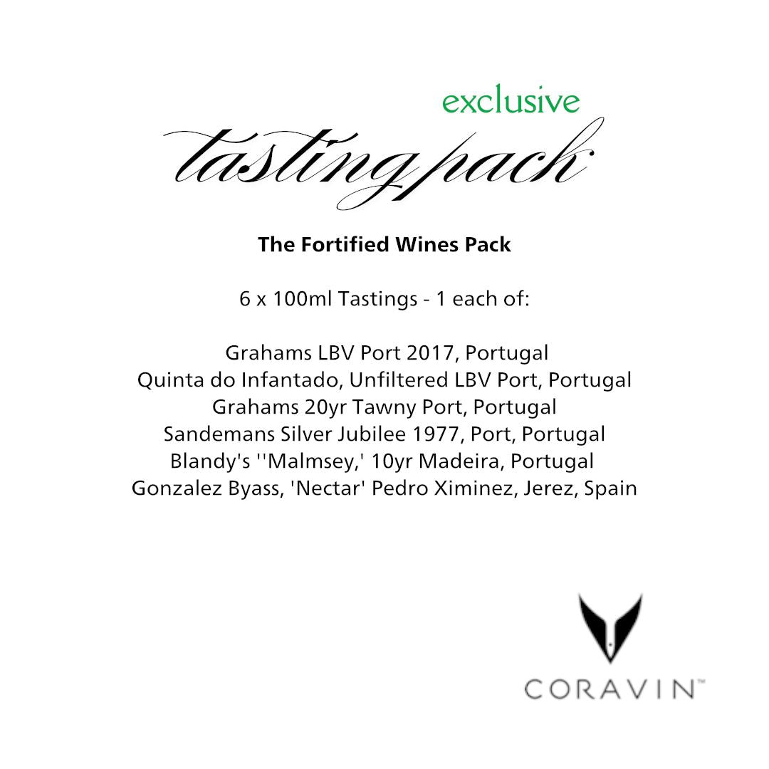 Fortified Wines - Port, Madeira & Sherry - Coravin Tasting Set Tasting pack Online Wine Tasting Club 