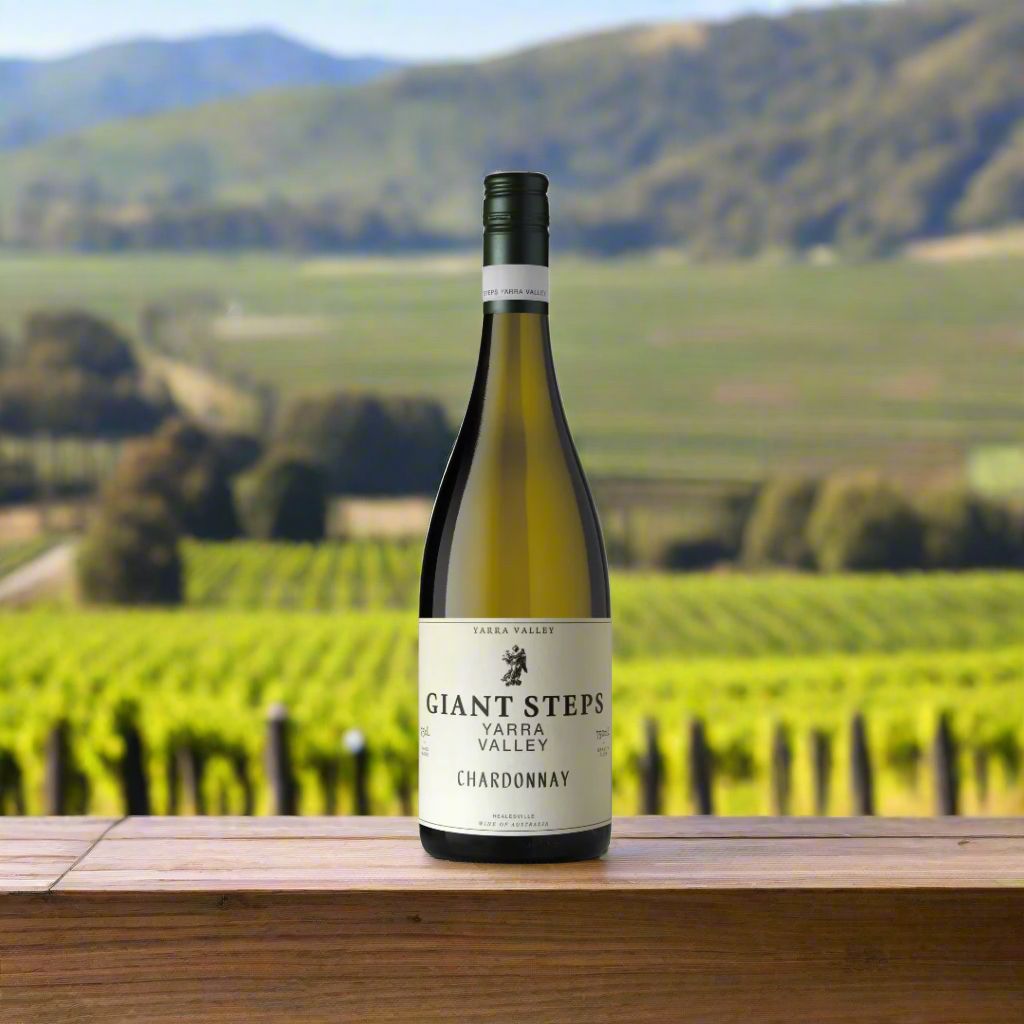 Giant Steps, Chardonnay Wine Bottle Liberty Wines 