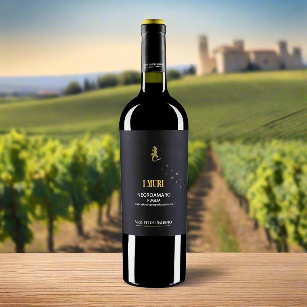 I Muru, Negroamaro Wine Bottle Liberty Wines 