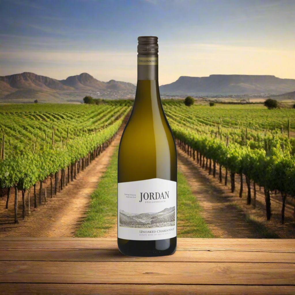 Jordan, Unoaked Chardonnay, Stellenbosch, South Africa Wine Bottle ABS WInes 