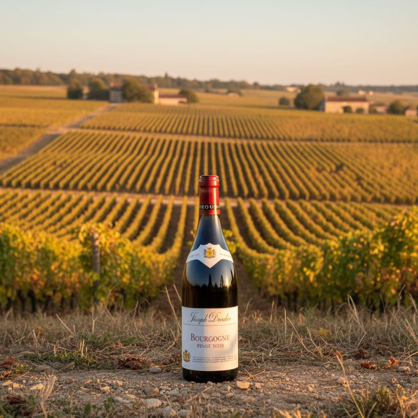 Joseph Drouhin, Pinot Noir Wine Bottle Enotria 