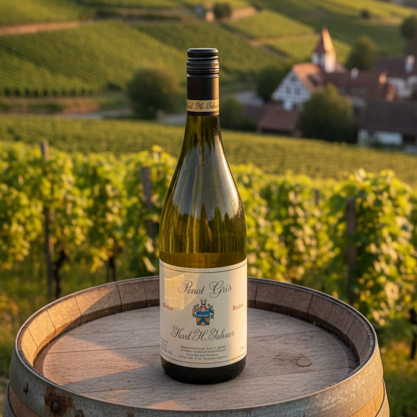 Karl H. Johner, Pinot Gris The Online Wine Tasting Club 