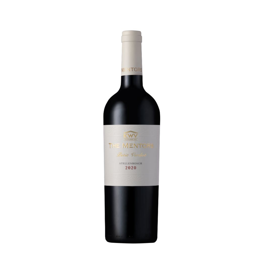 KWV, The Mentors, Petit Verdot Wine Bottle North South Wines 