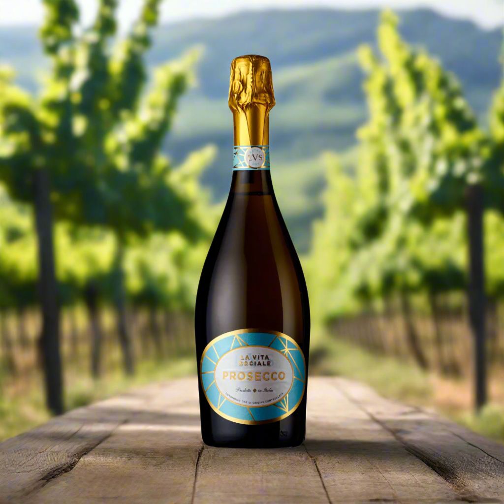 La Vita Sociale, Prosecco, Spumante, DOC, Veneto, Italy Wine Bottle Alliance Wines 
