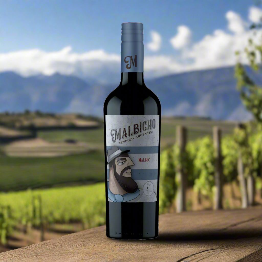 Malbicho, Mlabec, Mendoza, Argentina Wine Bottle Condor Wines 