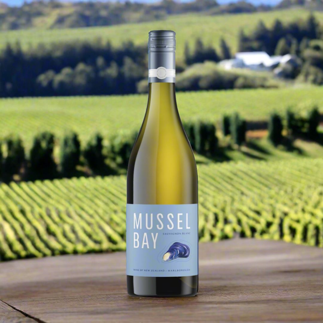 Mussel Bay, Sauvignon Blanc, Marlborough Wine Bottle ABS WInes 