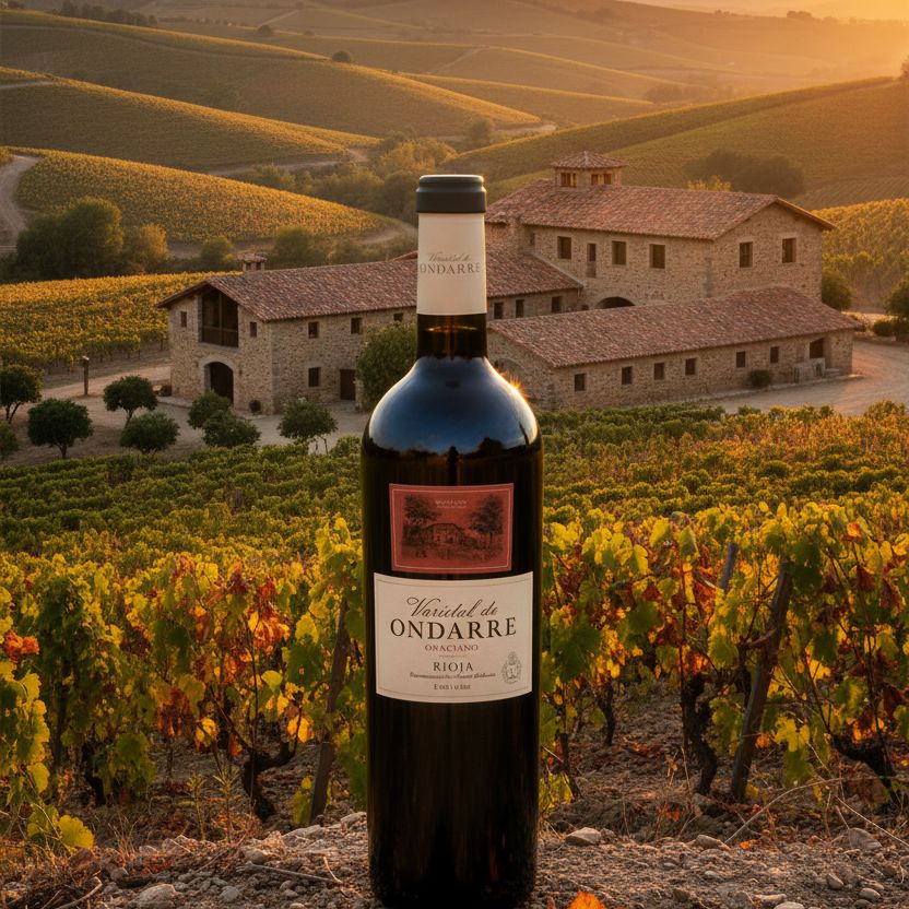 Ondarre, Graciano, Rioja Wine Bottle Hallgarten Wines 