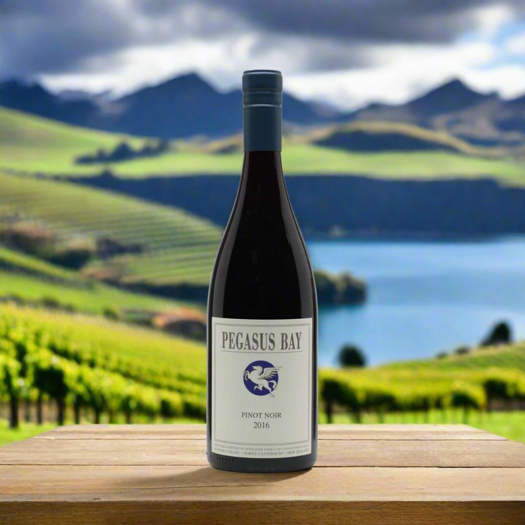Pegasus Bay, Pinot Noir, Waipara, New Zealand, 2016 Wine Bottle New Generation Wines 