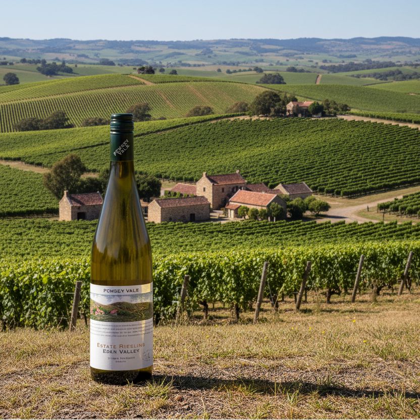 Pewsey Vale, Estate Riesling, Eden Valley Wine Bottle The Online Wine Tasting Club 