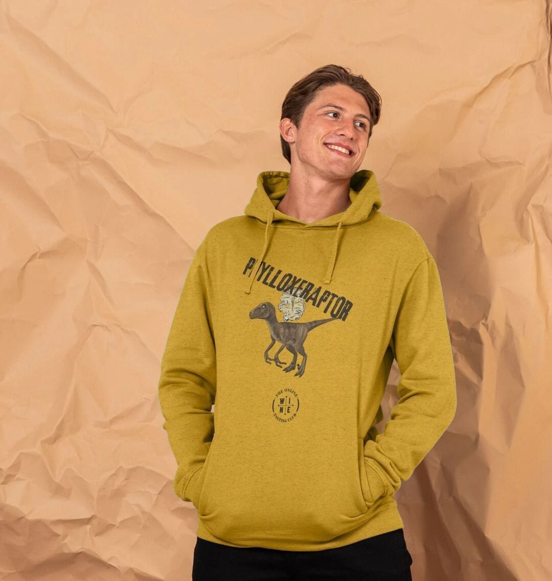 Phylloxeraptor Hoodie Recycled Hoody Online Wine Tasting Club 