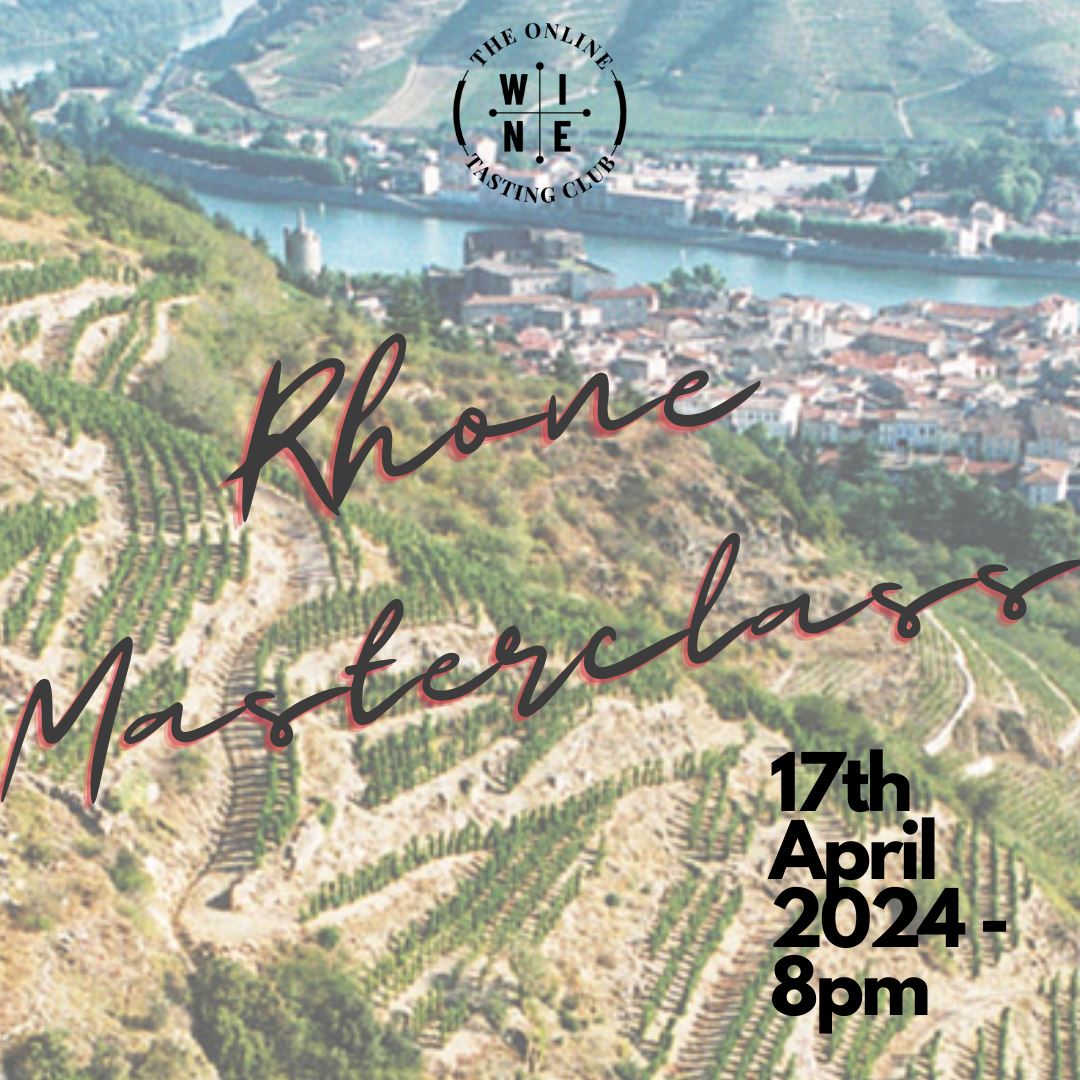 Rhone Masterclass - Wednesday 17th March 2024 - 8pm Tasting pack The Online Wine Tasting Club 