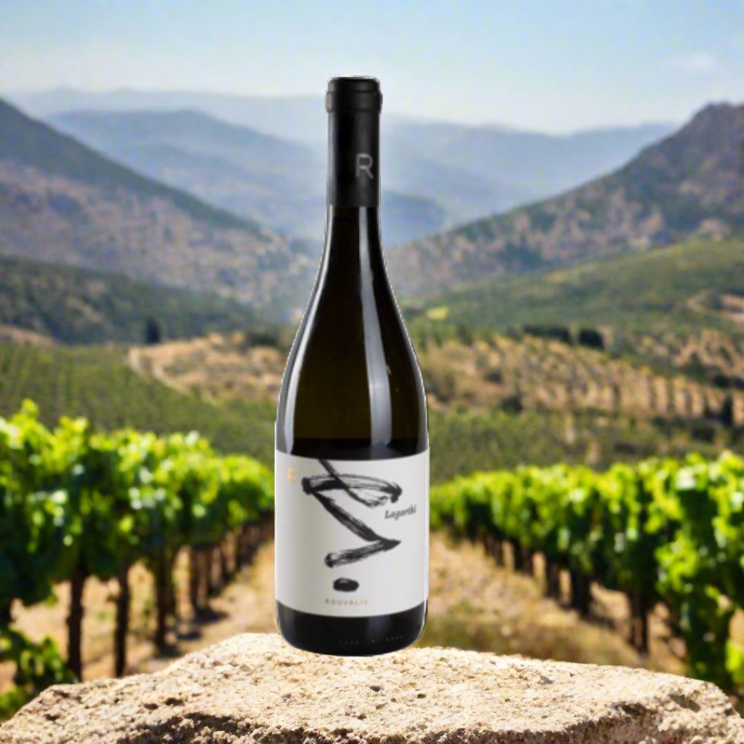 Rouvalis, Lagorthi, Aligialeia Wine Bottle Maltby &amp; Greek 