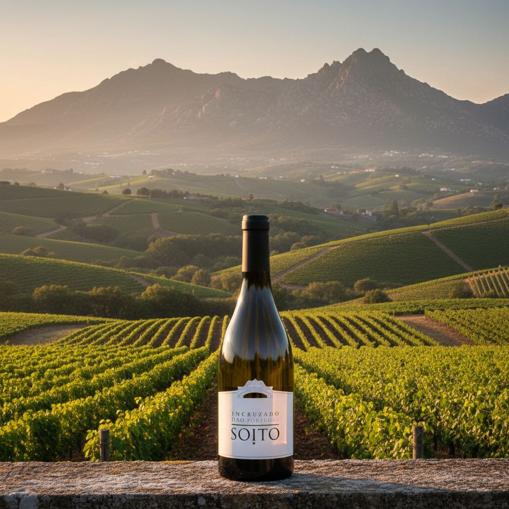 Soito Dao Estate White Encruzado Wine Bottle Hallgarten Wines 