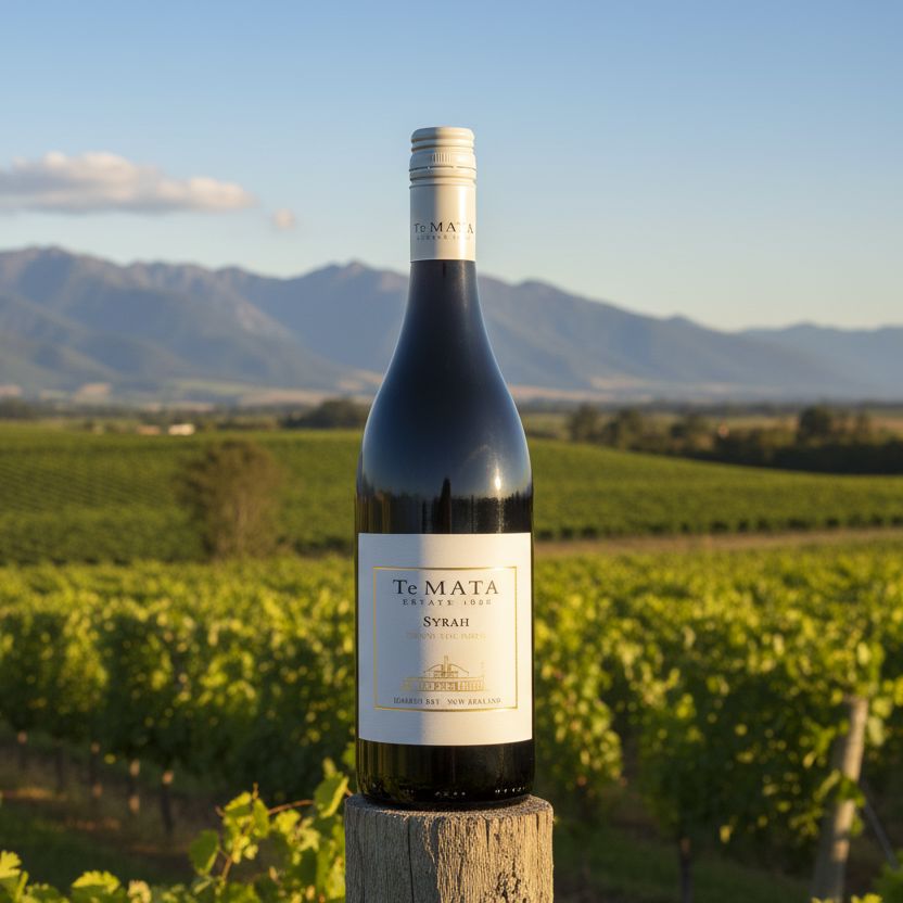 Te Mata, Syrah Wine Bottle John E Fells & Sons Ltd 