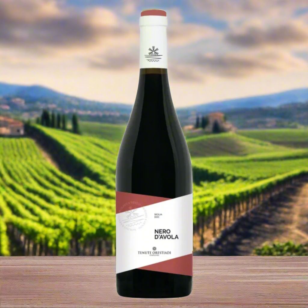 Tenute Orestiadi, Nero D'Avola Wine Bottle Enotria 