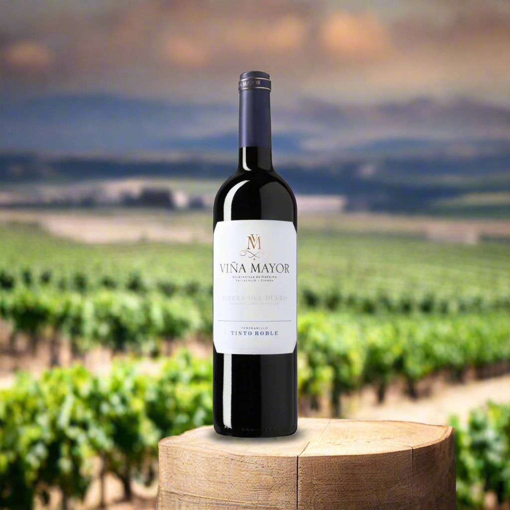 Viña Mayor,Tinto Roble, Tempranillo, Ribera Del Duero, Spain Wine Bottle North South Wines 