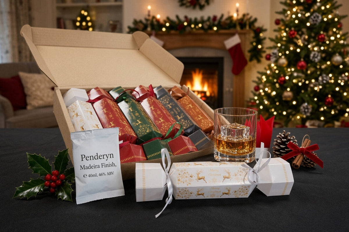 Whisky Christmas Crackers - 6 x Luxury World Whisky Samples Gifting The Online Wine Tasting Club 