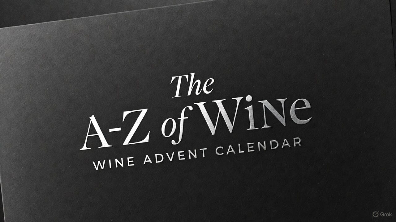 Wine Advent Calendar - The A-Z of Wine Wine Online Wine Tasting Club 