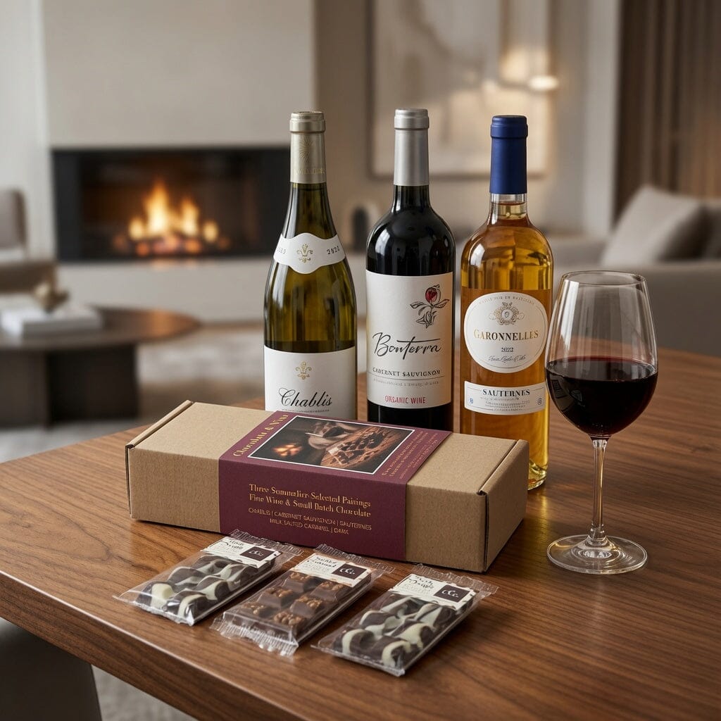 Wine & Chocolate pairing pack Gifting TOWTC 