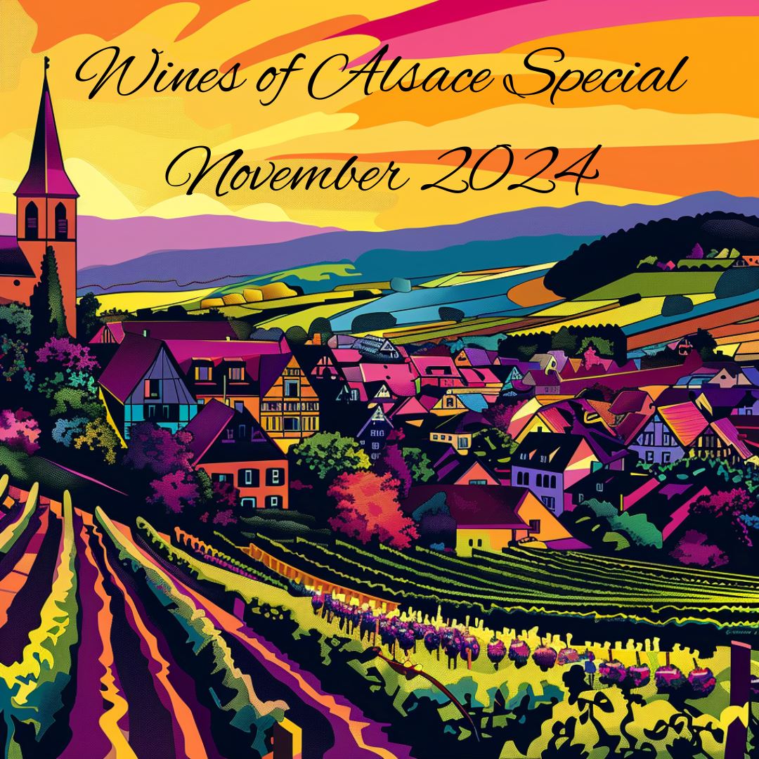 Wines of Alsace Tasting Kit - LIVE 26th November 2024 7pm * then ON DEMAND Tasting pack The Online Wine Tasting Club 