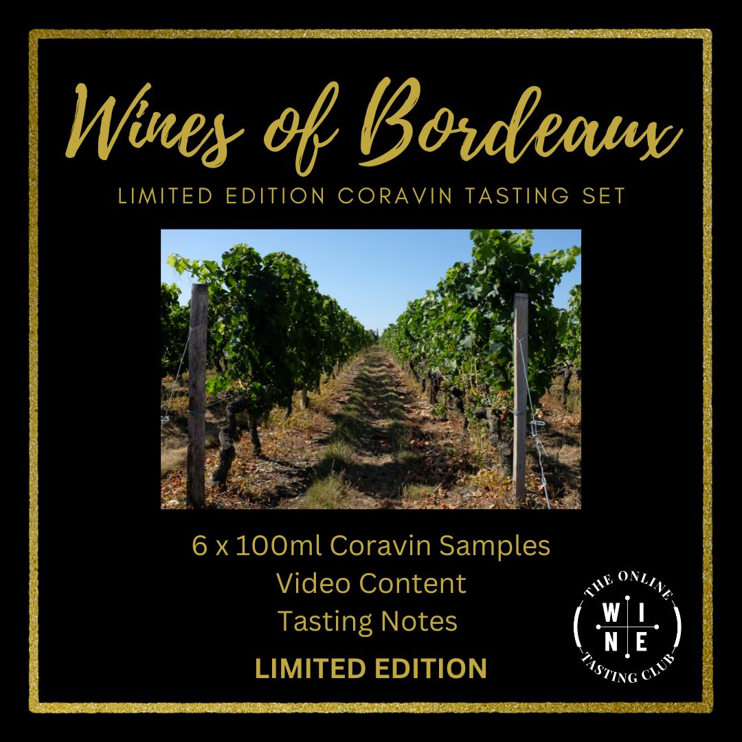 Wines of Bordeaux - Limited Edition Coravin Tasting Set Tasting pack Online Wine Tasting Club 
