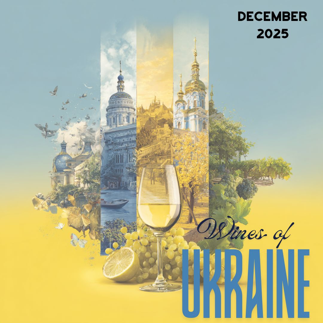 Wines of Ukraine Tasting Pack - LIVE 17th December 2025 then ON DEMAND Tasting pack The Online Wine Tasting Club 
