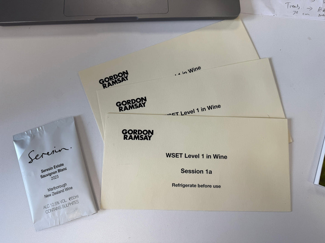 WSET Level 1 in Wine - Sample Pack The Online Wine Tasting Club 