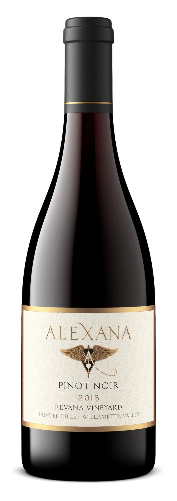 Alexana, Revana Vineyard Estate, Pinot Noir, Dundee Hills Wine Bottle Vineyard Cellars 