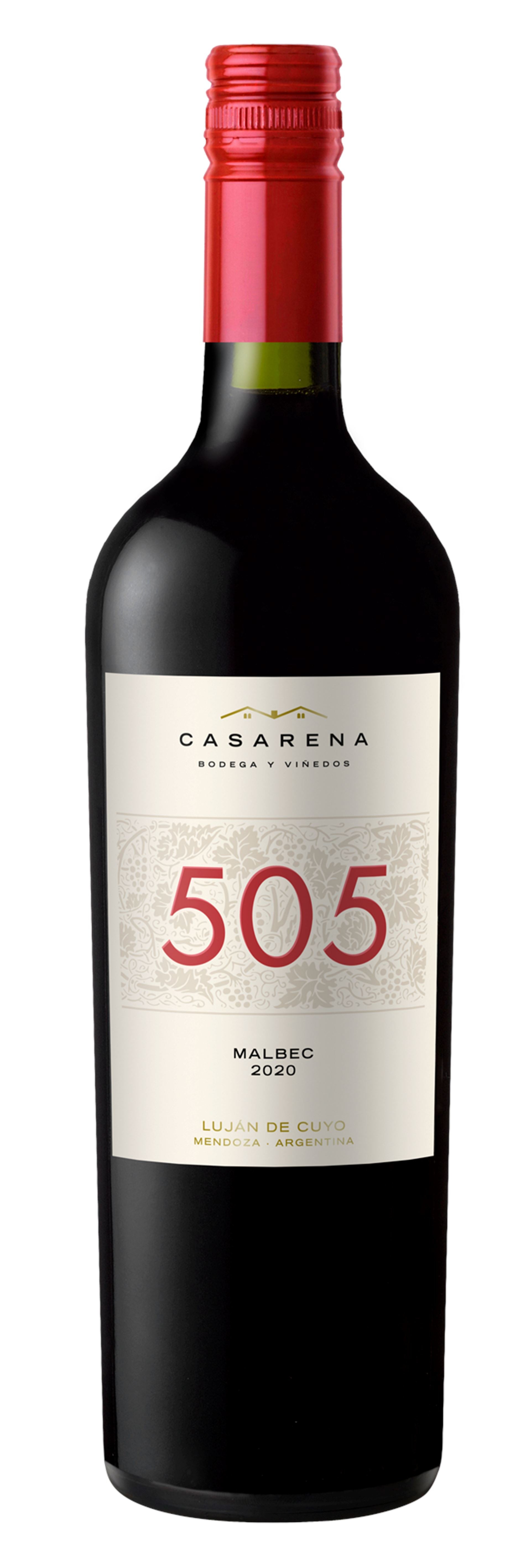Casarena, '505', Malbec, Argentina Wine Bottle Condor Wines 