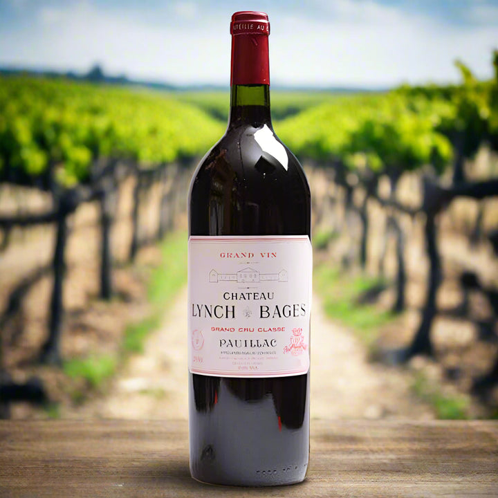 Chateau Lynch-Bages, Grand Cru Classe, Pauillac, France, 2007 Wine Bottle The Online Wine Tasting Club 